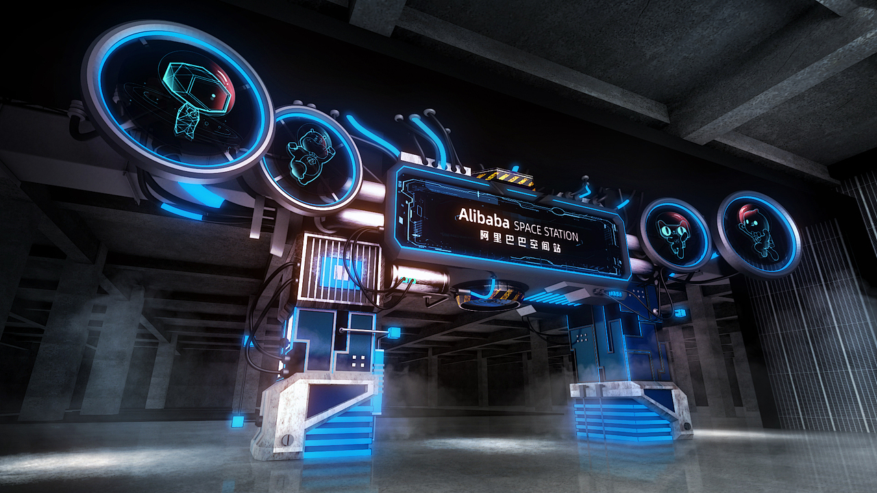 云棲大會（圖ZMzQ5Nzk5MDg4） - 建筑/空間 - 站酷設計師我叫越小明原創(chuàng)素材 - 站酷ZCOOL