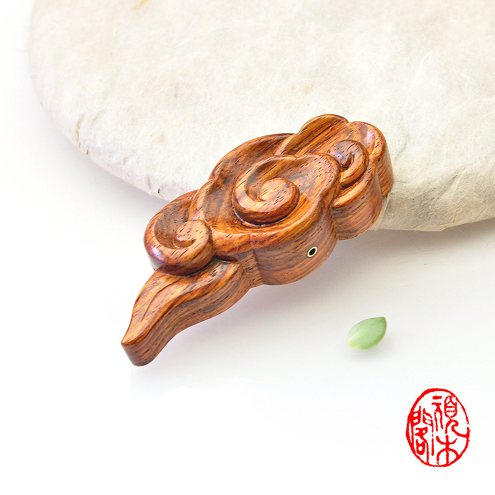 顽木作品《黄花梨祥云香插·压方》（图ZMzQxODMyMjY4） - 其他手工艺 - 站酷设计师顽木阁原创素材 - 站酷ZCOOL