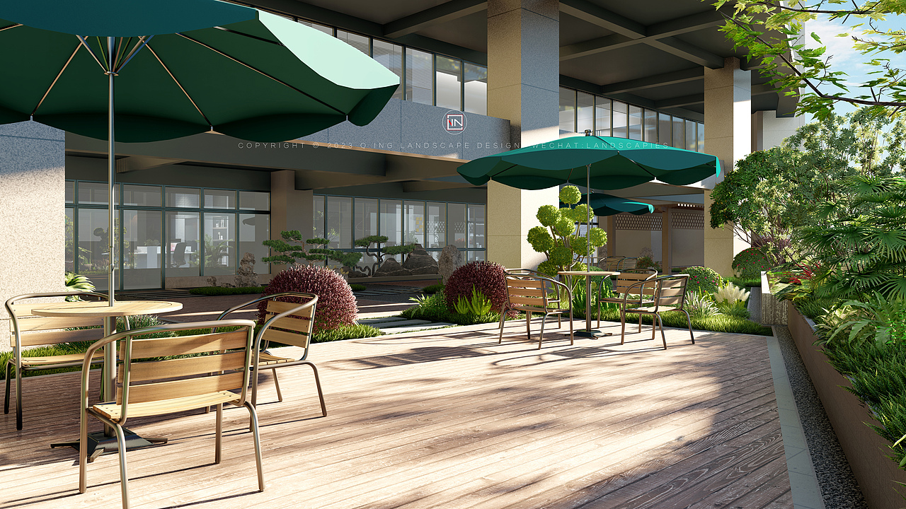 屋顶花园|LUMION（图ZMzYwODYwNzEy） - 景观设计 - 站酷设计师深巷如途原创素材 - 站酷ZCOOL