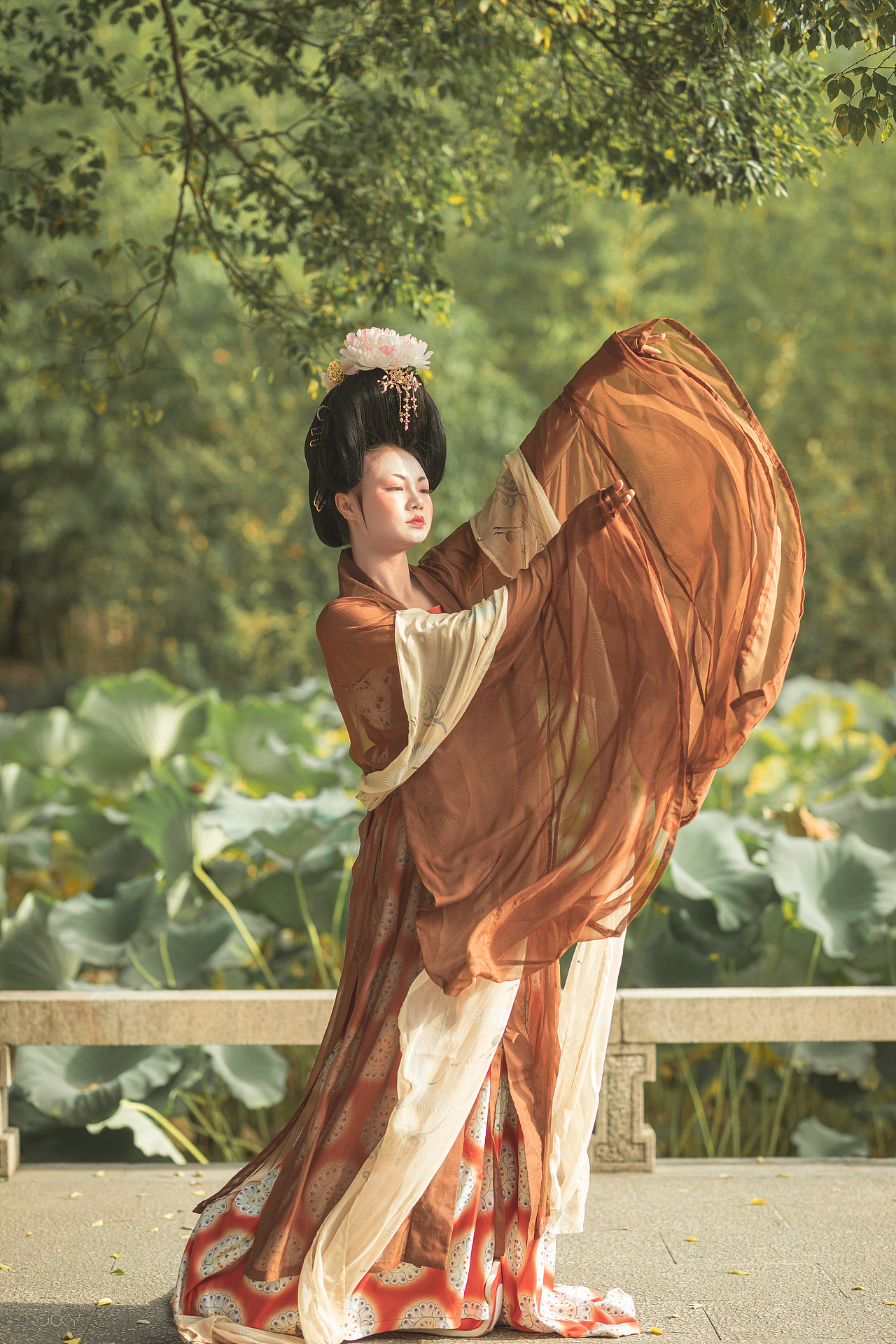 簪花仕女图（图ZMzE4MDY4NTYw） - 人像摄影 - 站酷设计师微胖凹凸曼原创素材 - 站酷ZCOOL