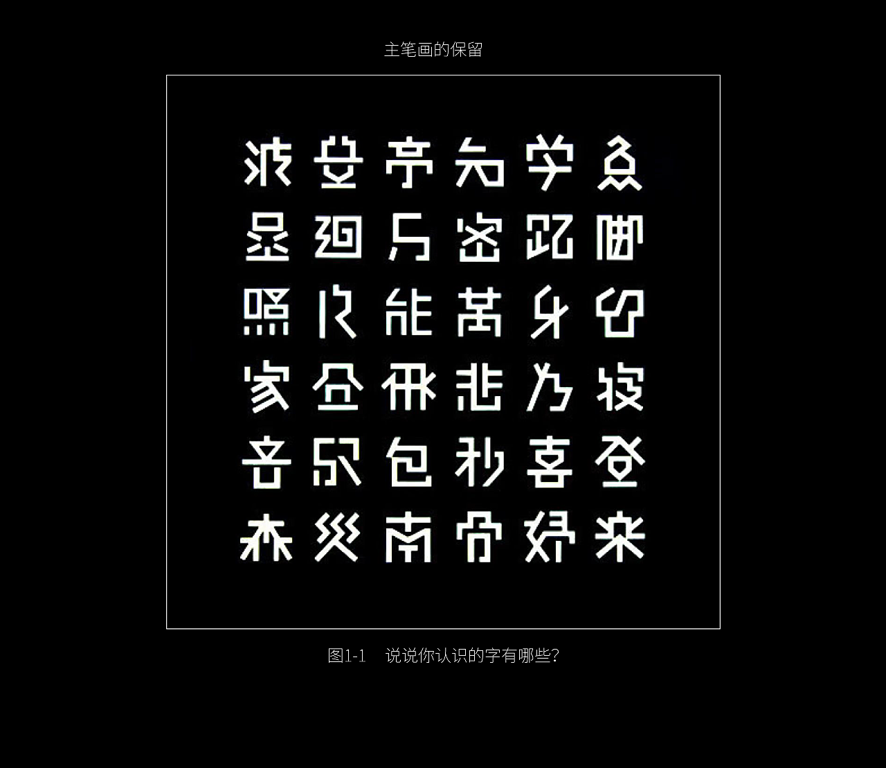 胖胖字體の隱藏設計姿勢