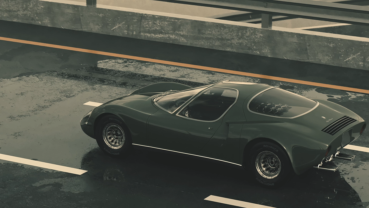 无业汽配城-C4D-redshift渲染