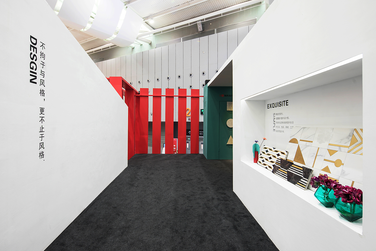 顺辉瓷砖·丹青馆展厅|HSD.(佛山)黄氏设计案例