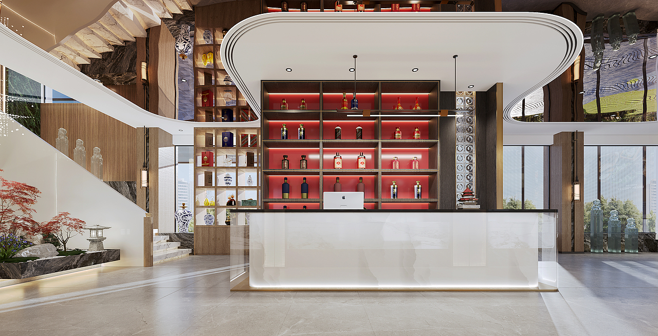 缘梦园大酒店（图ZMzM3MzEzMzA0） - 酒店餐饮设计 - 站酷设计师室内设计师小太阳原创素材 - 站酷ZCOOL