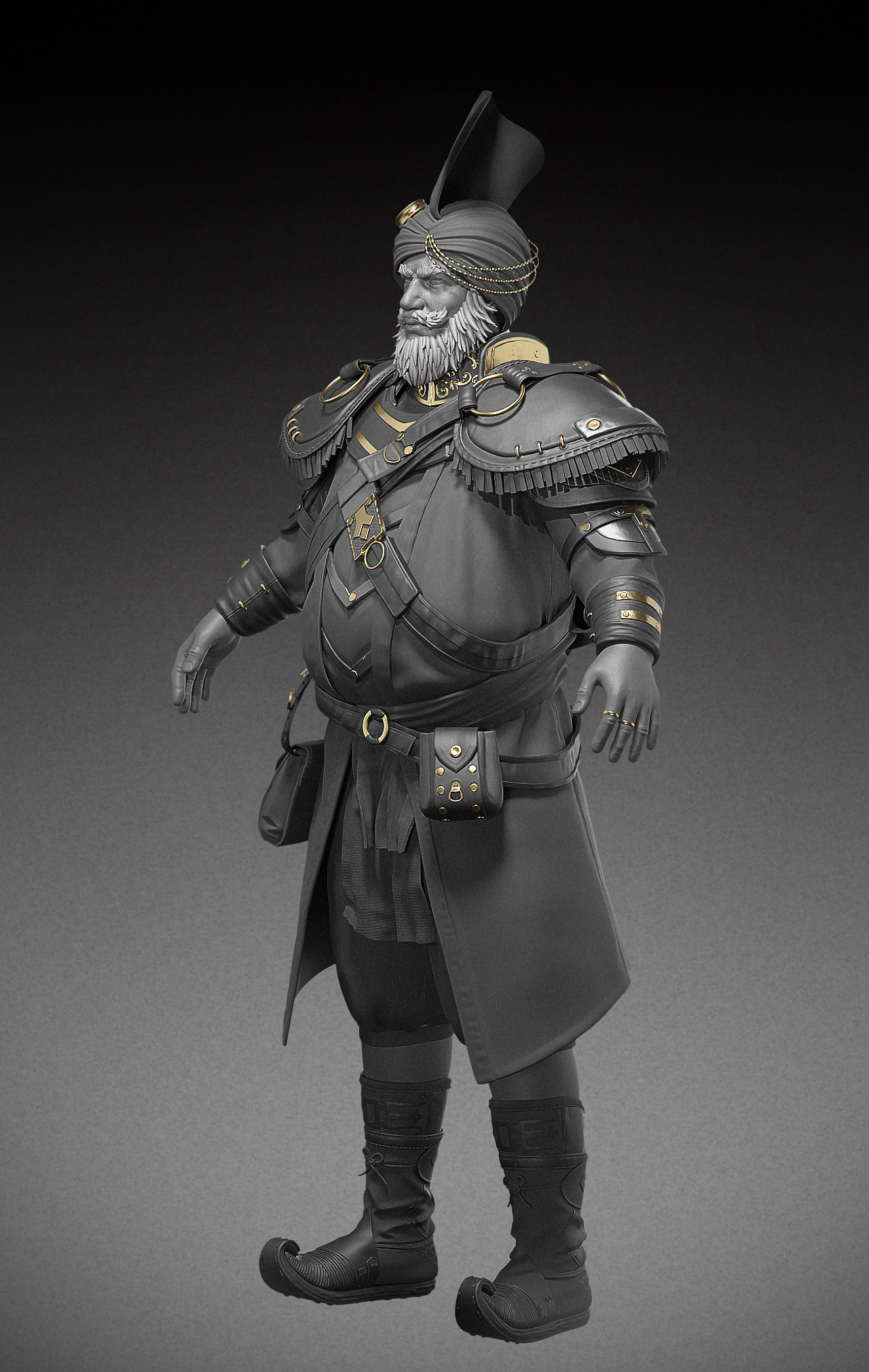 AboutCG游戏角色线下班 第十二期 学员作品 