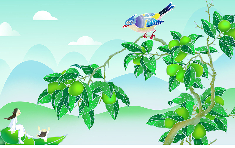 商业创作——花鸟台历