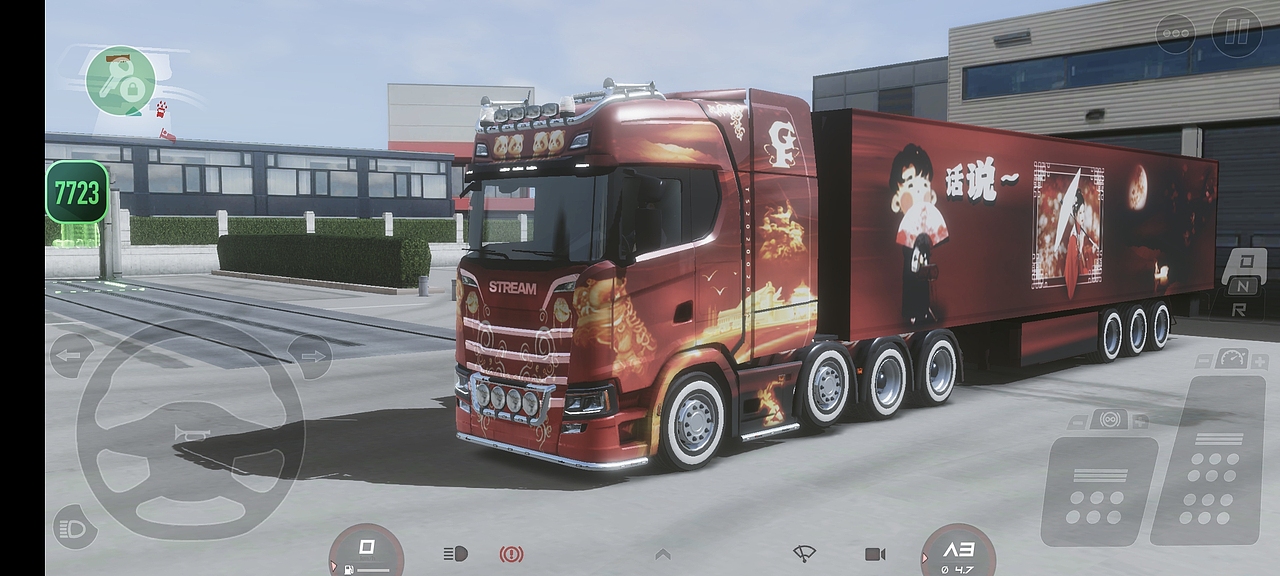 欧洲卡车模拟器3 手游版 自制 插画 涂装（图ZMzY0NzMzMDE2） - 创作习作 - 站酷设计师灬峰灬原创素材 - 站酷ZCOOL