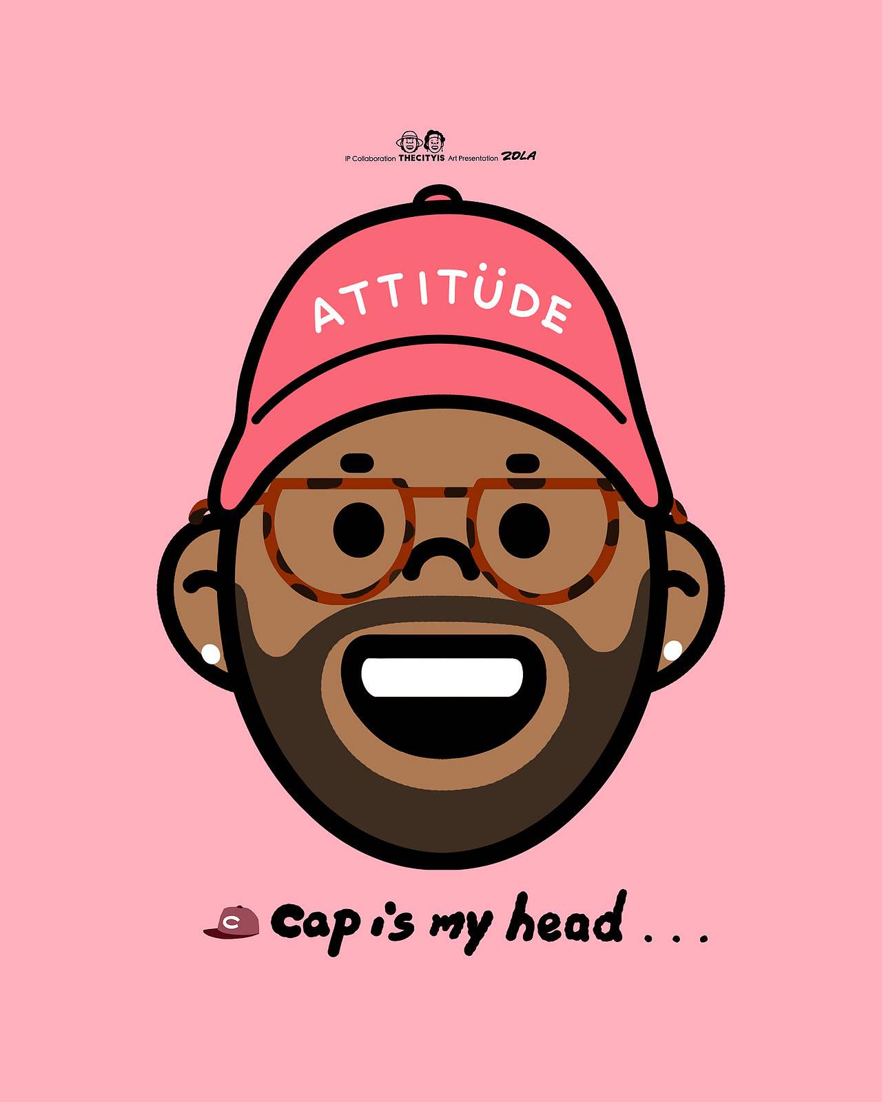 CAPS | 帽子就是我的头（图ZMzY1Nzk5OTIw） - 新锐潮流插画 - 站酷设计师佐拉Zola原创素材 - 站酷ZCOOL