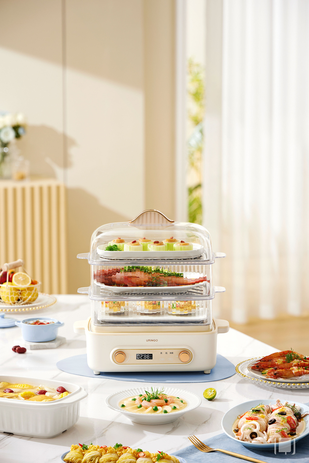 电蒸箱（图ZMzI2MjY4NjA4） - 产品摄影 - 站酷设计师LJ罗剑原创素材 - 站酷ZCOOL