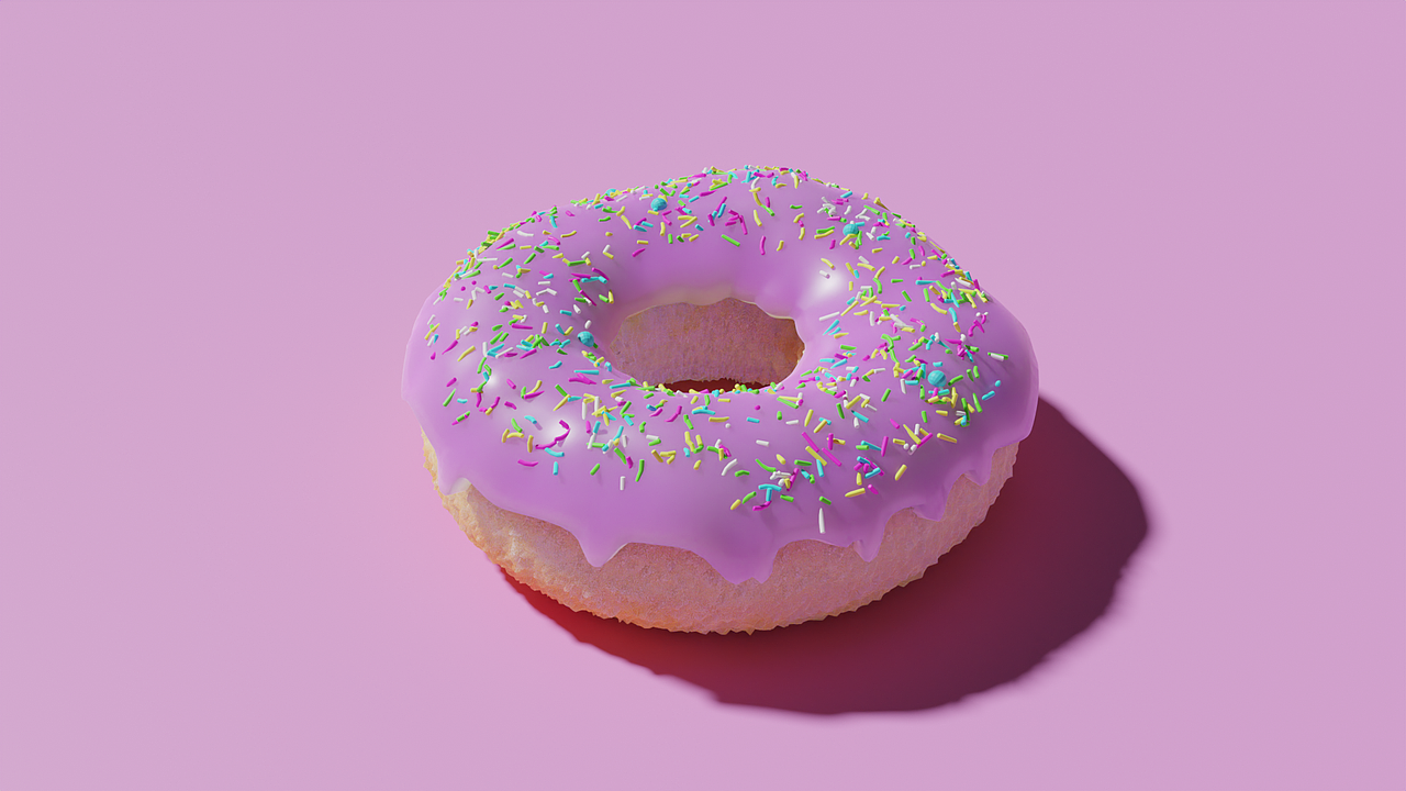 甜甜圈全流程完成!