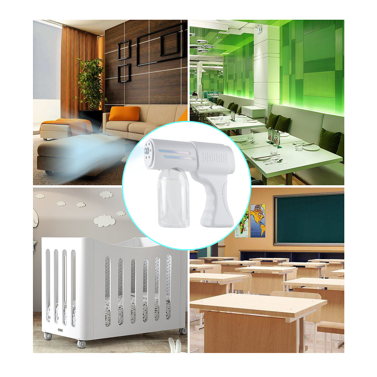 跨境电商图,消毒枪