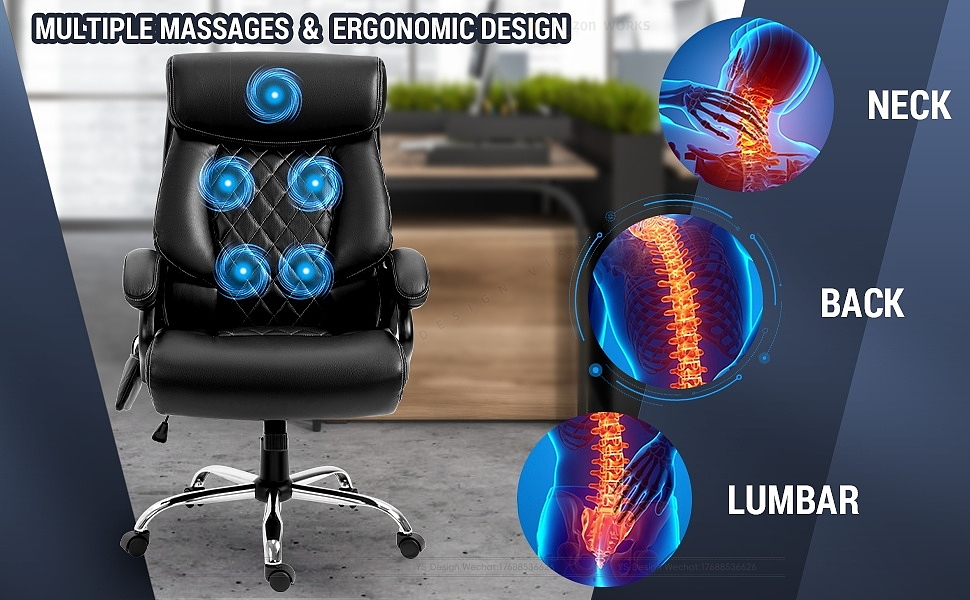亚马逊办公椅主副图A+设计