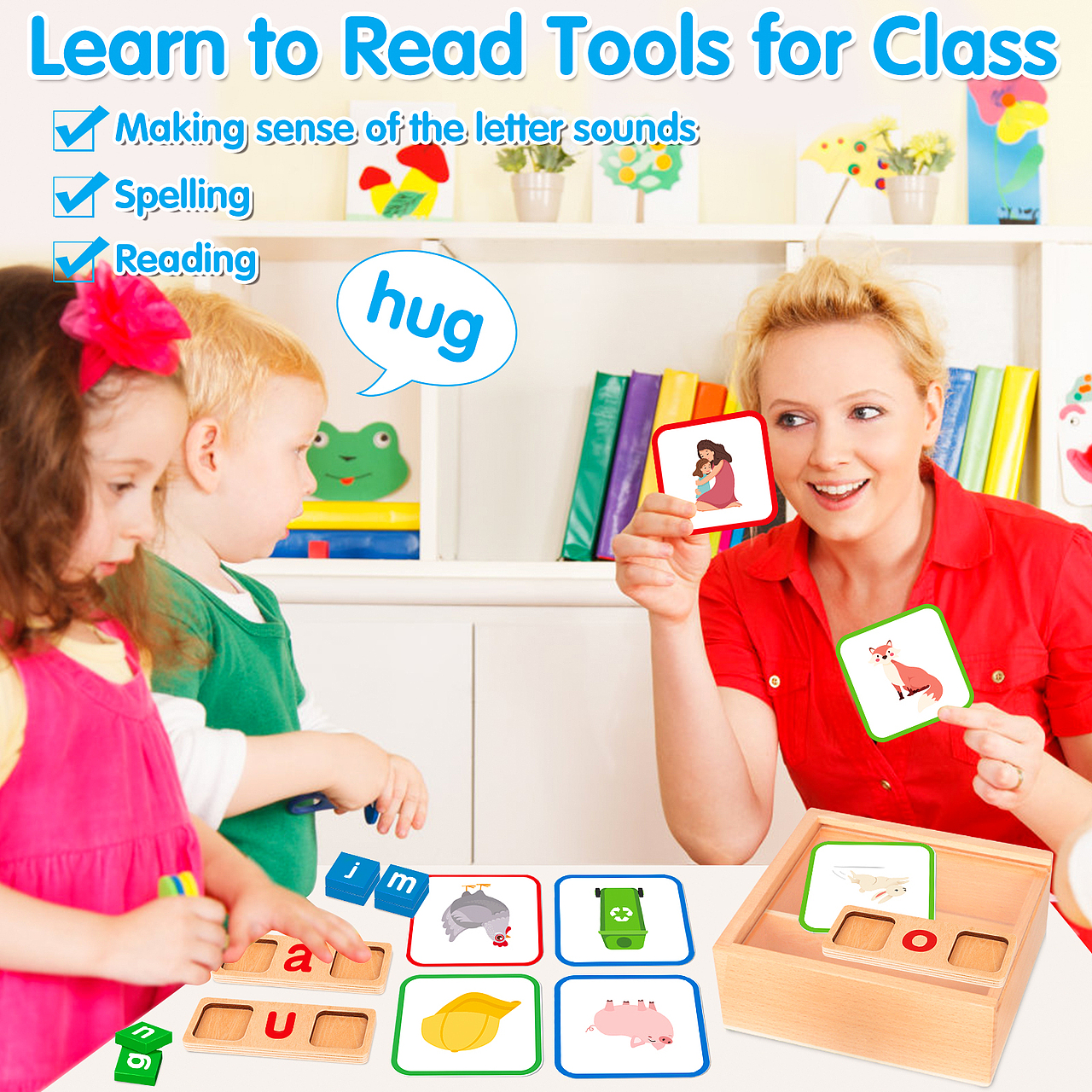 单词教具卡片图片制作