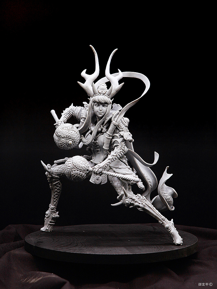 《御龙甲-叁》GK素灰（图ZMzIwMTM1NTMy） - 手办/模玩 - 站酷设计师御龙工作室原创素材 - 站酷ZCOOL