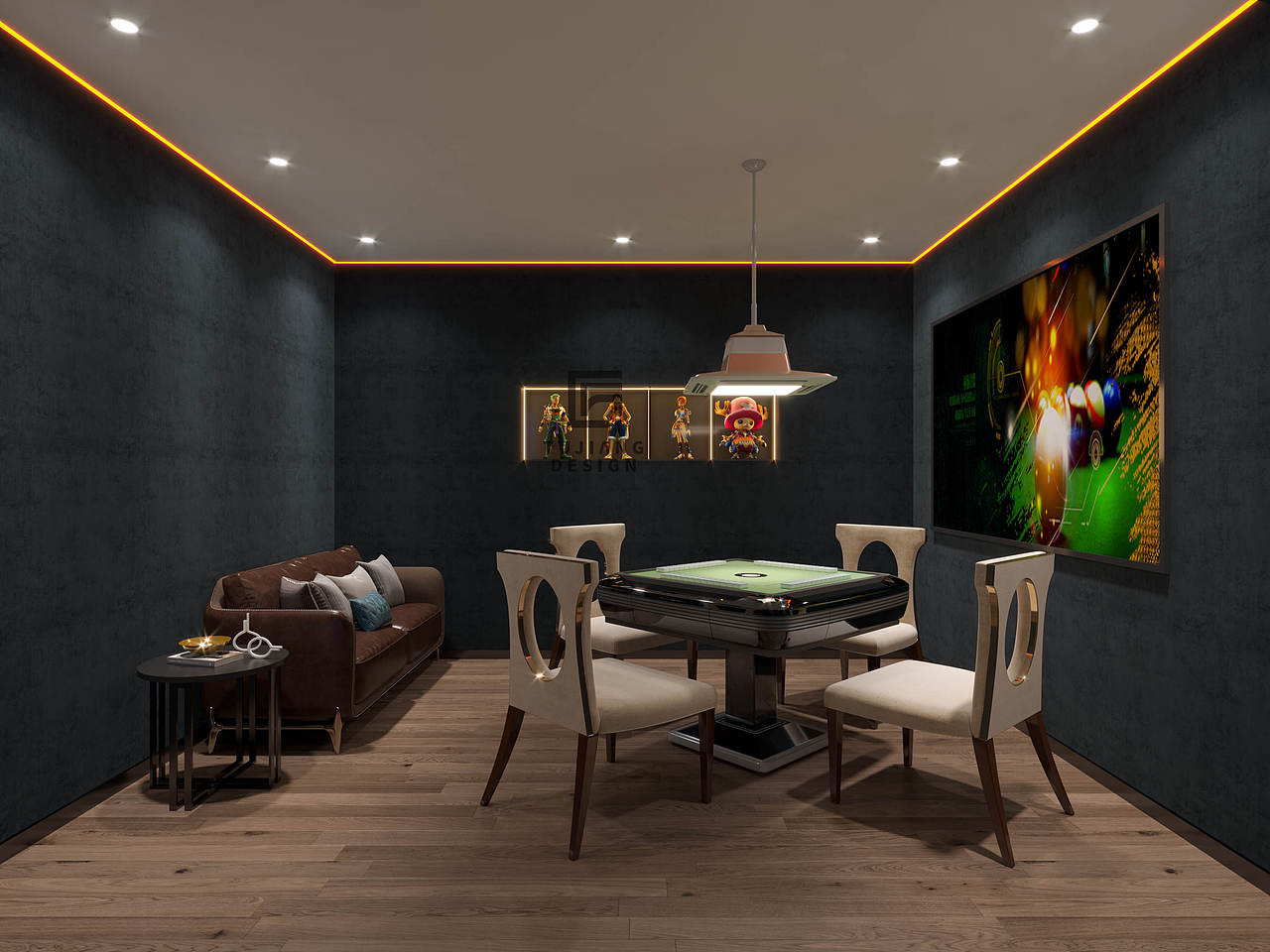 台球俱乐部|时尚空间的艺术氛围