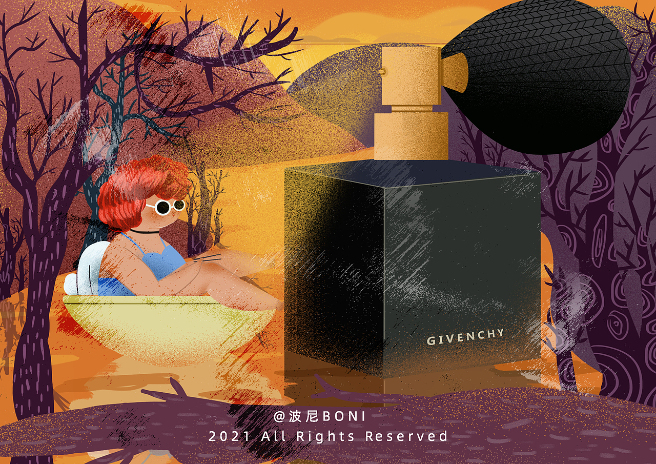 BONI商业插画之《浪漫秋天》