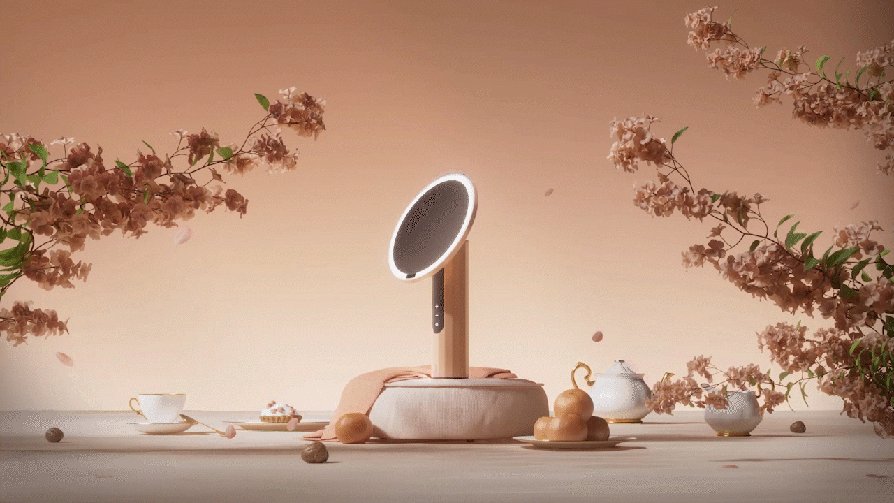 动态设计.妆镜灯