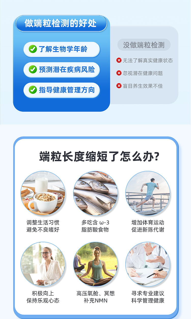 潘道生物 基因检测产品 | 端粒长度检测