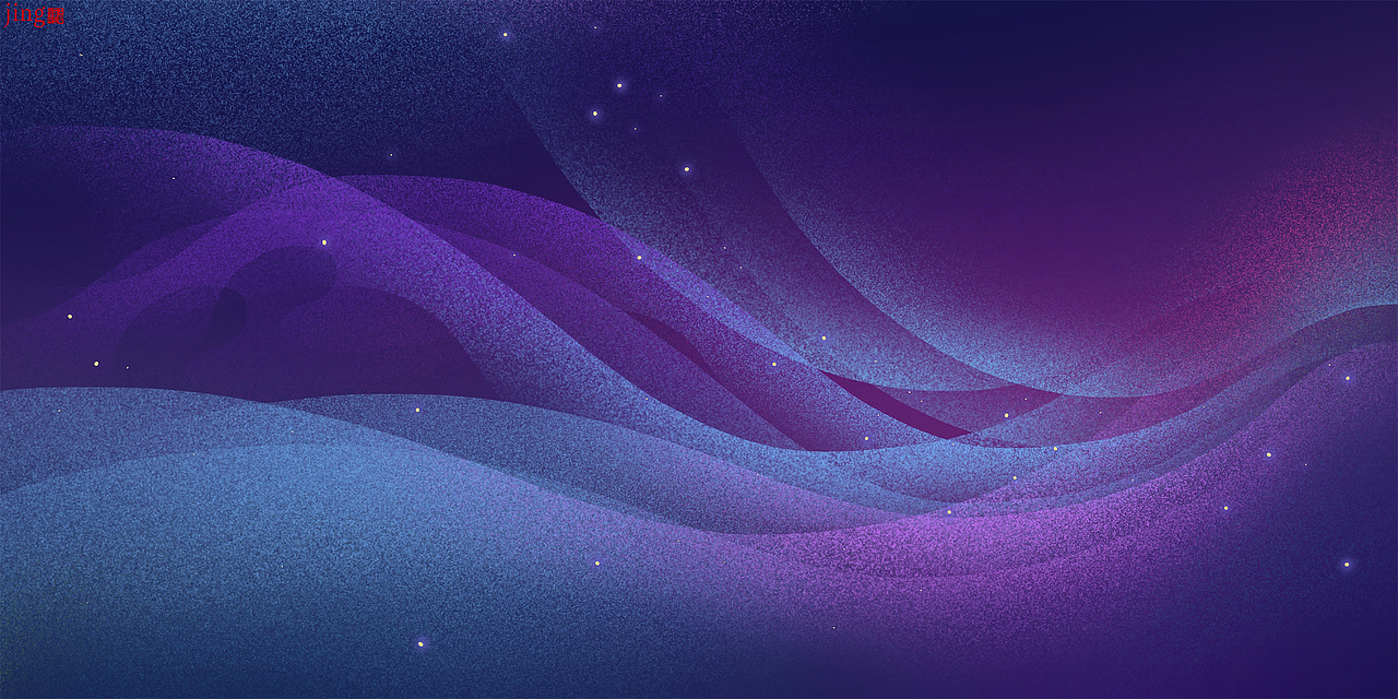 35幅简约横幅壁纸插画 横幅背景图