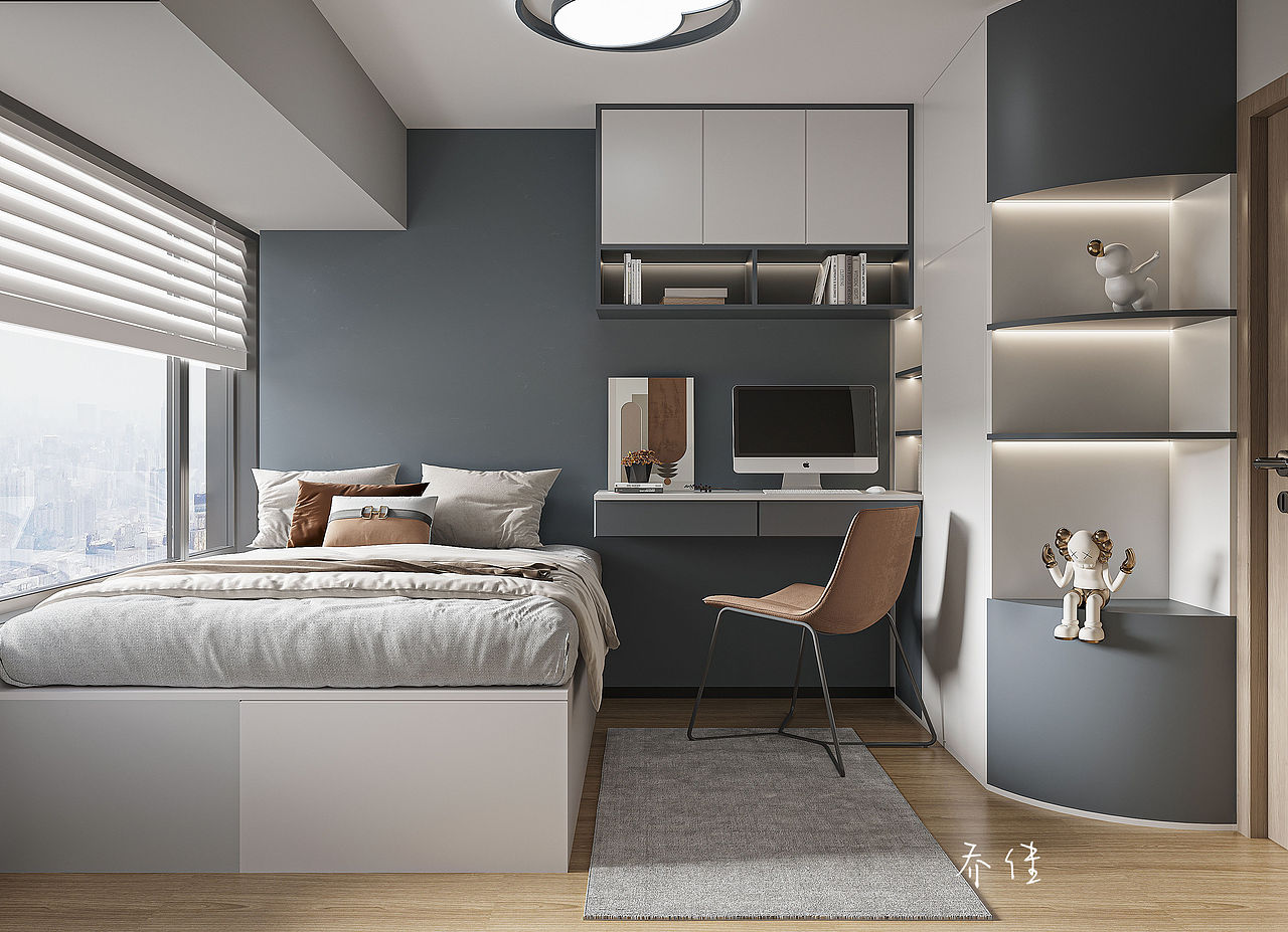 现代风格丨家装效果图（图ZMzEyMjU0NDUy） - 家装设计 - 站酷设计师乔佳原创素材 - 站酷ZCOOL