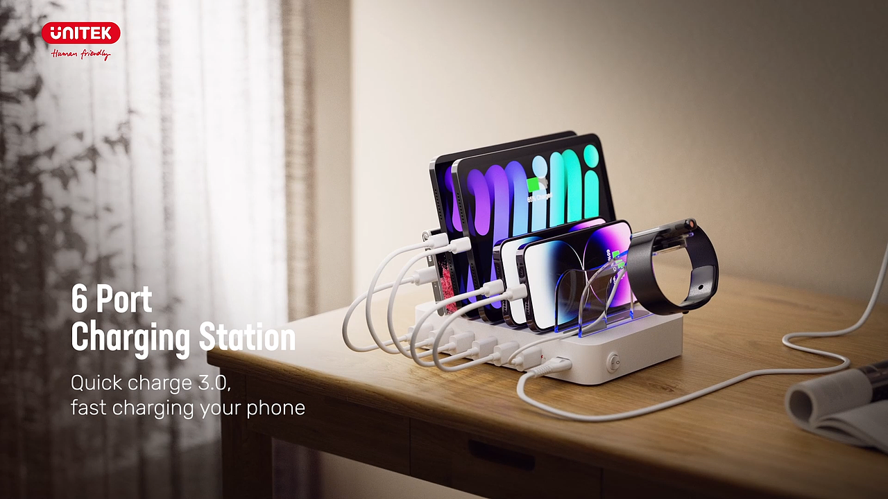 6 Port Charging Station（图ZMzQ3Mzg2NTky） - 产品 - 站酷设计师Owen_12原创素材 - 站酷ZCOOL