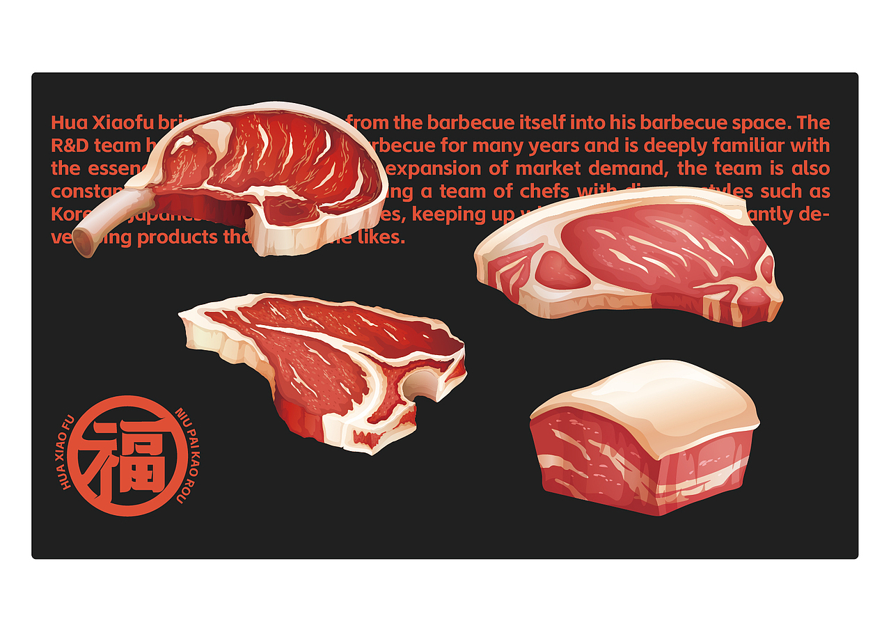 花小福餐饮品牌设计