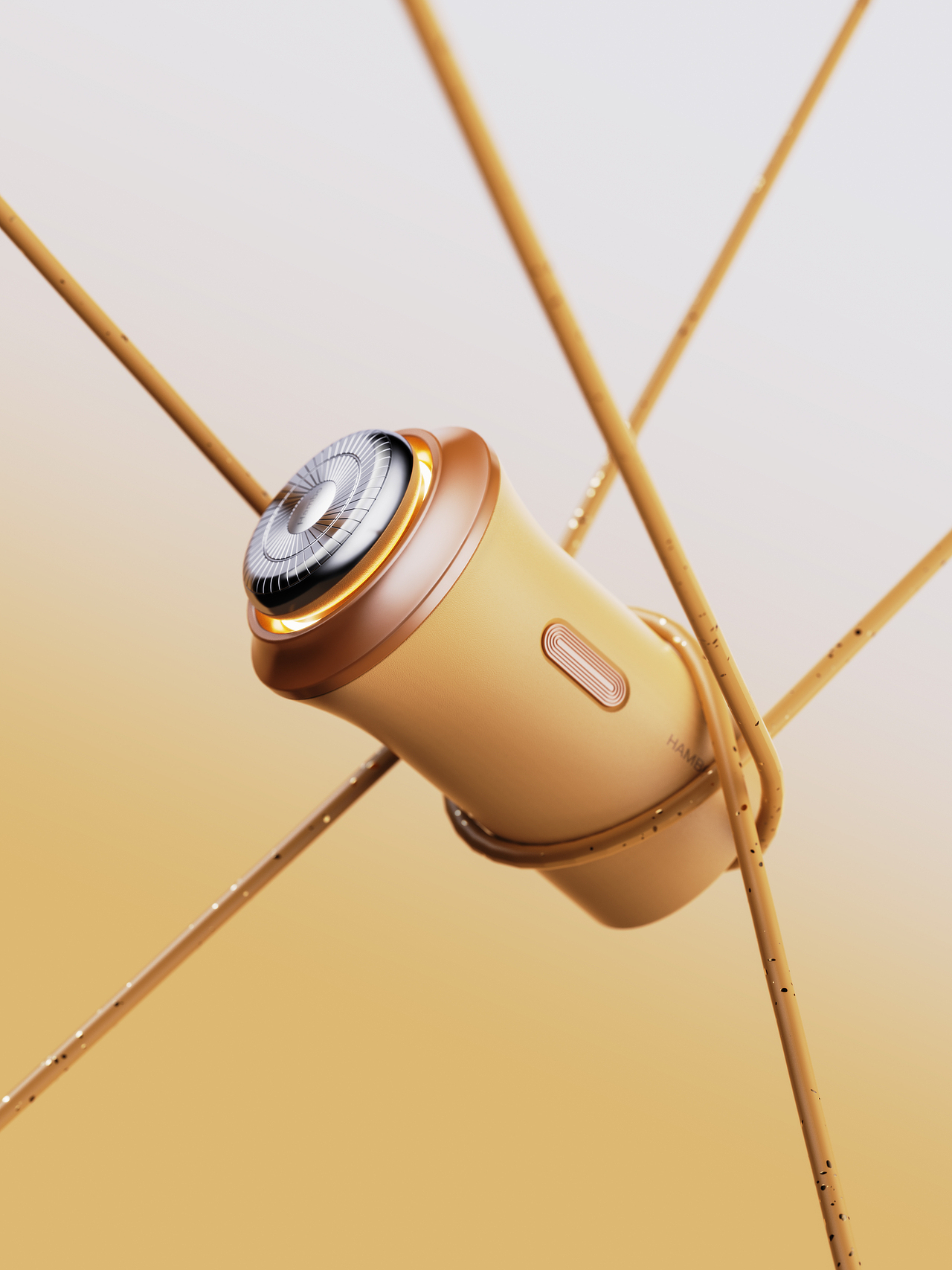 竹·镜 剃须刀设计