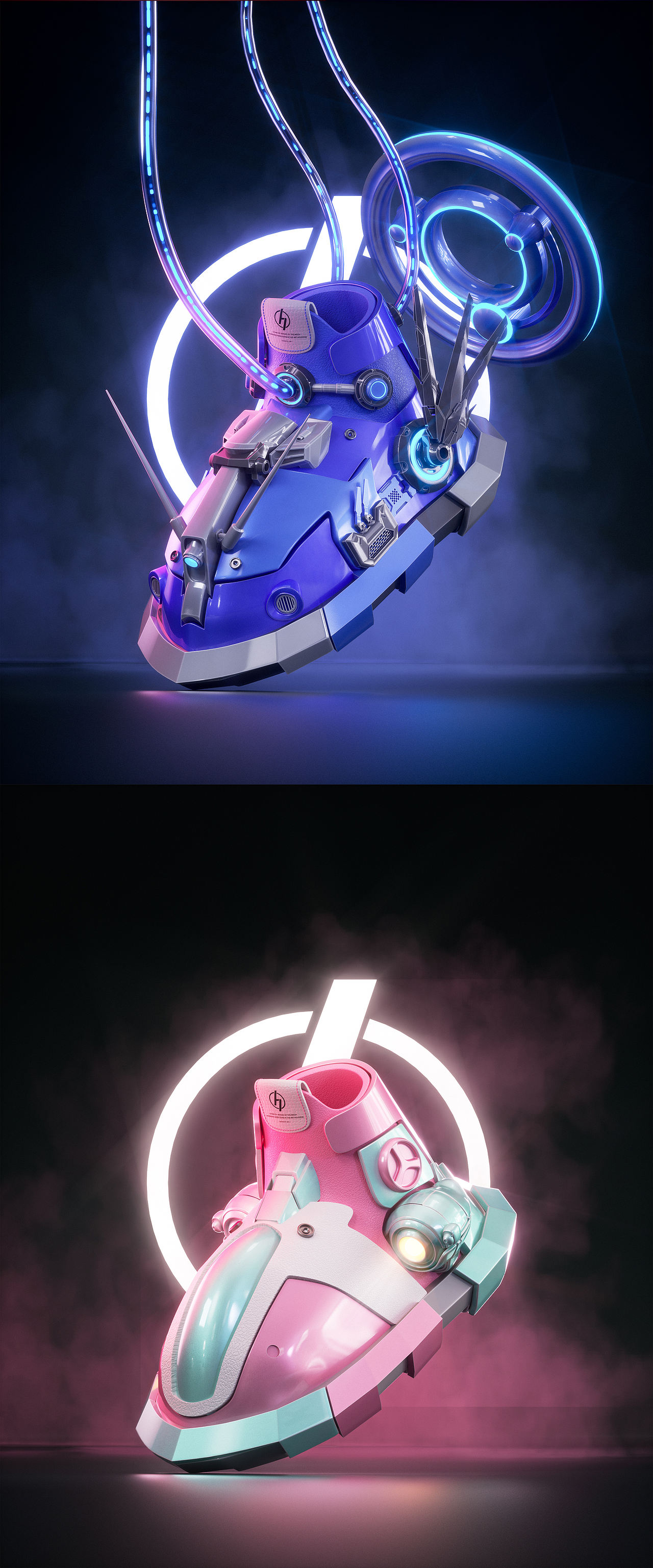 C4D潮玩概念鞋设计(图ZMzE0MjY0MTMy) - 产品 - 站酷设计师南千禧1原创素材 - 站酷ZCOOL