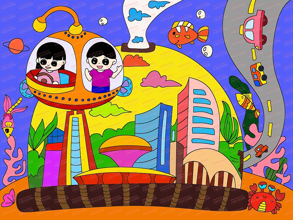 电脑作品 学生绘画 电脑绘画作品 中小学电脑绘画作品