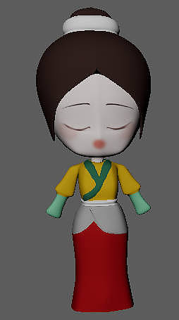 个朝服装建模盲盒