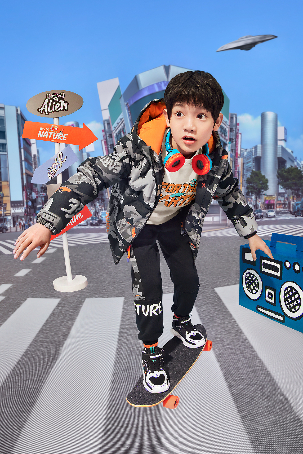 童装运动品牌形象拍摄|乔丹儿童合集