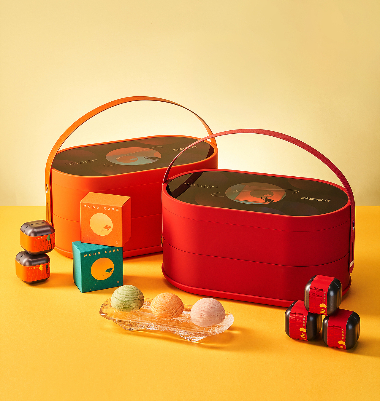 xue works | 石点文创-中秋礼盒（图ZMzE2OTU0ODQ0） - 包装 - 站酷设计师薛洑冰原创素材 - 站酷ZCOOL
