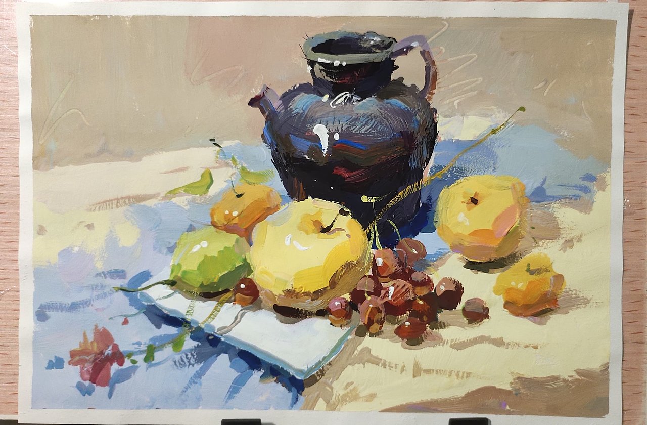 人物速写、素描静物、色彩静物2022（图ZMzQ2MTc3NzQw） - 绘画 - 站酷设计师来e笔原创素材 - 站酷ZCOOL