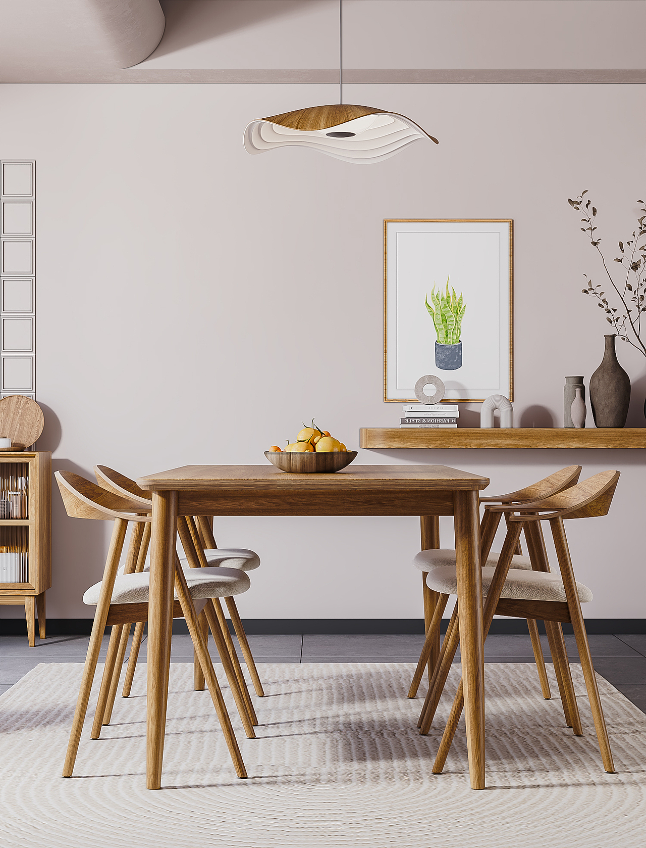 电商实木餐桌表现