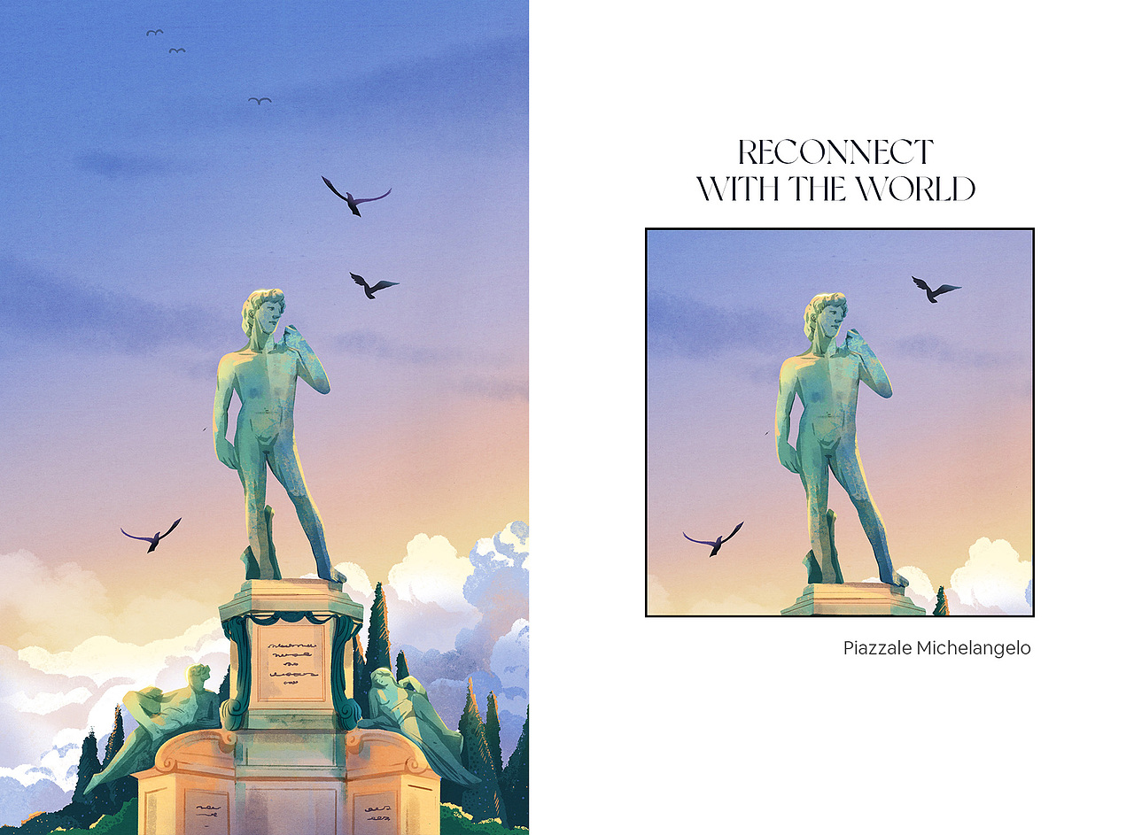 【与世界重逢】原创系列插画