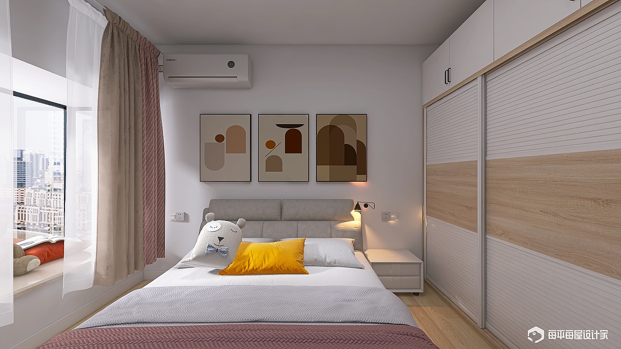 86平小户型两居的小家｜简单实用｜我心中的理想家（图ZMzMyMjIxNjY0） - 家装设计 - 站酷设计师鸣杨913原创素材 - 站酷ZCOOL