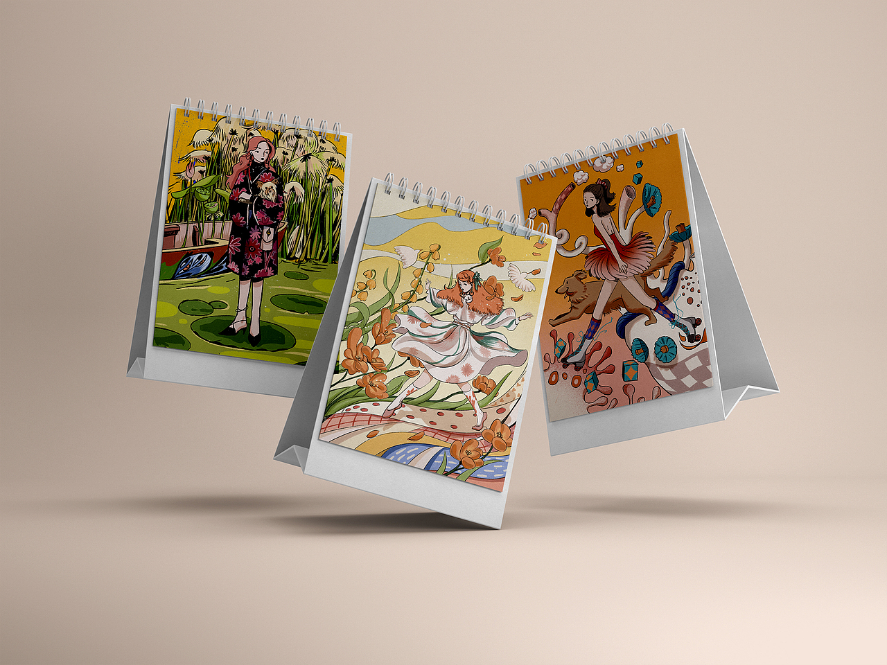 小狗系列插画（图ZMzE3MjU5Nzky） - 创作习作 - 站酷设计师李坨坨_ATUO原创素材 - 站酷ZCOOL