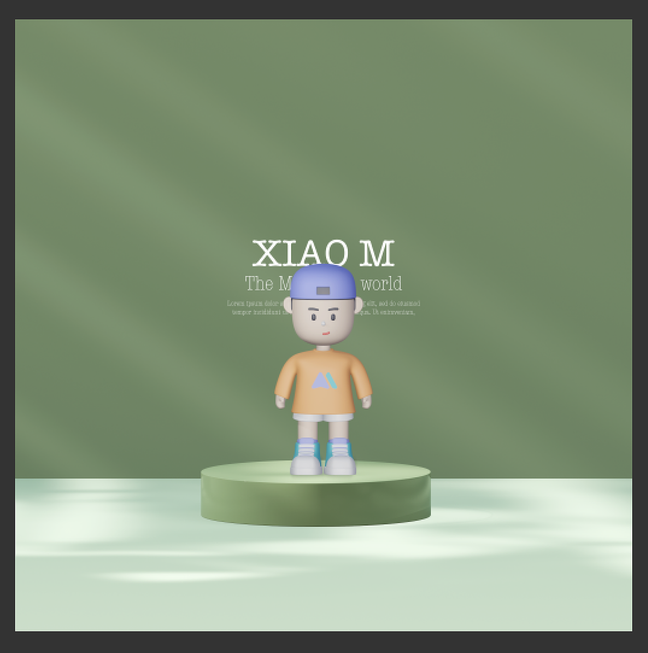 虚拟IP形象设计｜小M（图ZMzEyODk0ODQ0） - IP形象 - 站酷设计师Giovannal原创素材 - 站酷ZCOOL