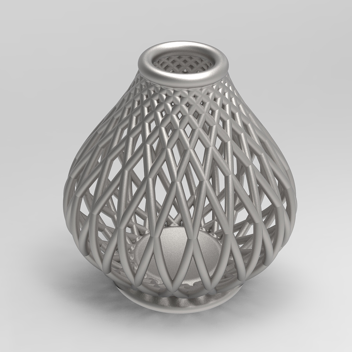 SolidWorks花瓶建模 铁艺