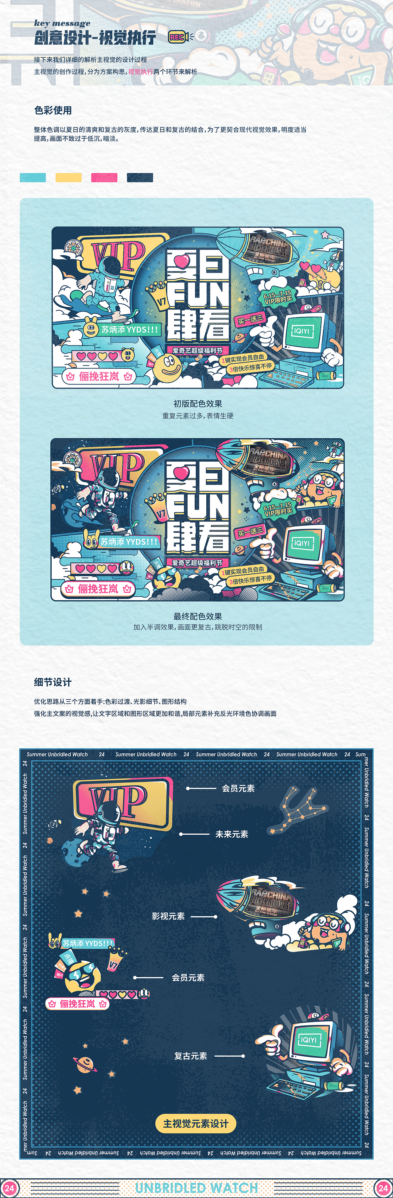穿越时空——618爱奇艺福利节充值活动（图ZMzA0ODI0NDY4） - 闪屏/壁纸 - 站酷设计师Ling25原创素材 - 站酷ZCOOL