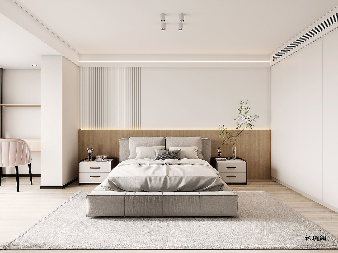 现代极简风|奶油色系的清爽温柔