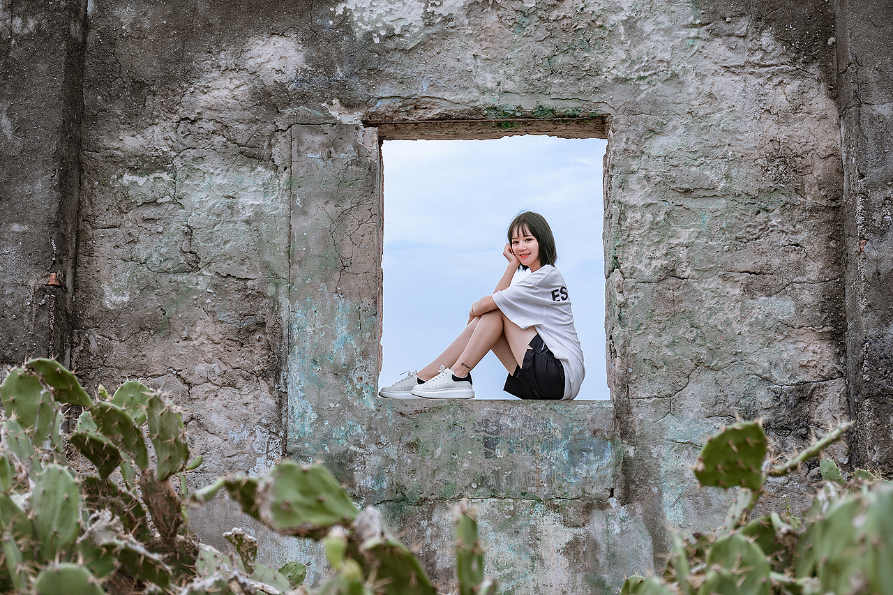 涠洲岛西角小港口