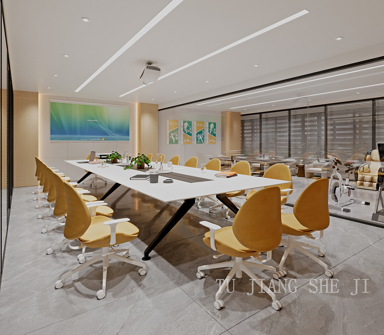 “行与形”纯粹与简淡的办公空间设计（图ZMzY4MDAwOTI0） - 商业空间设计 - 站酷设计师S子衿设计原创素材 - 站酷ZCOOL