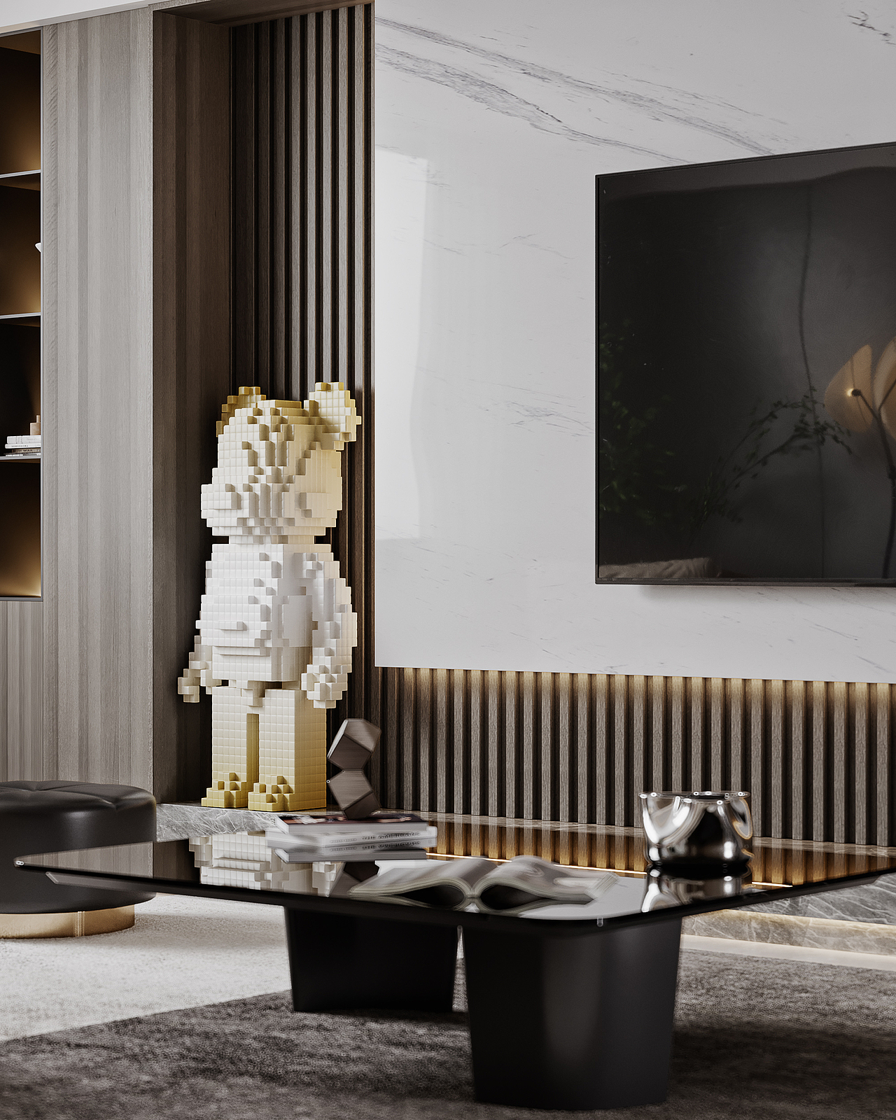 现代客餐厅空间