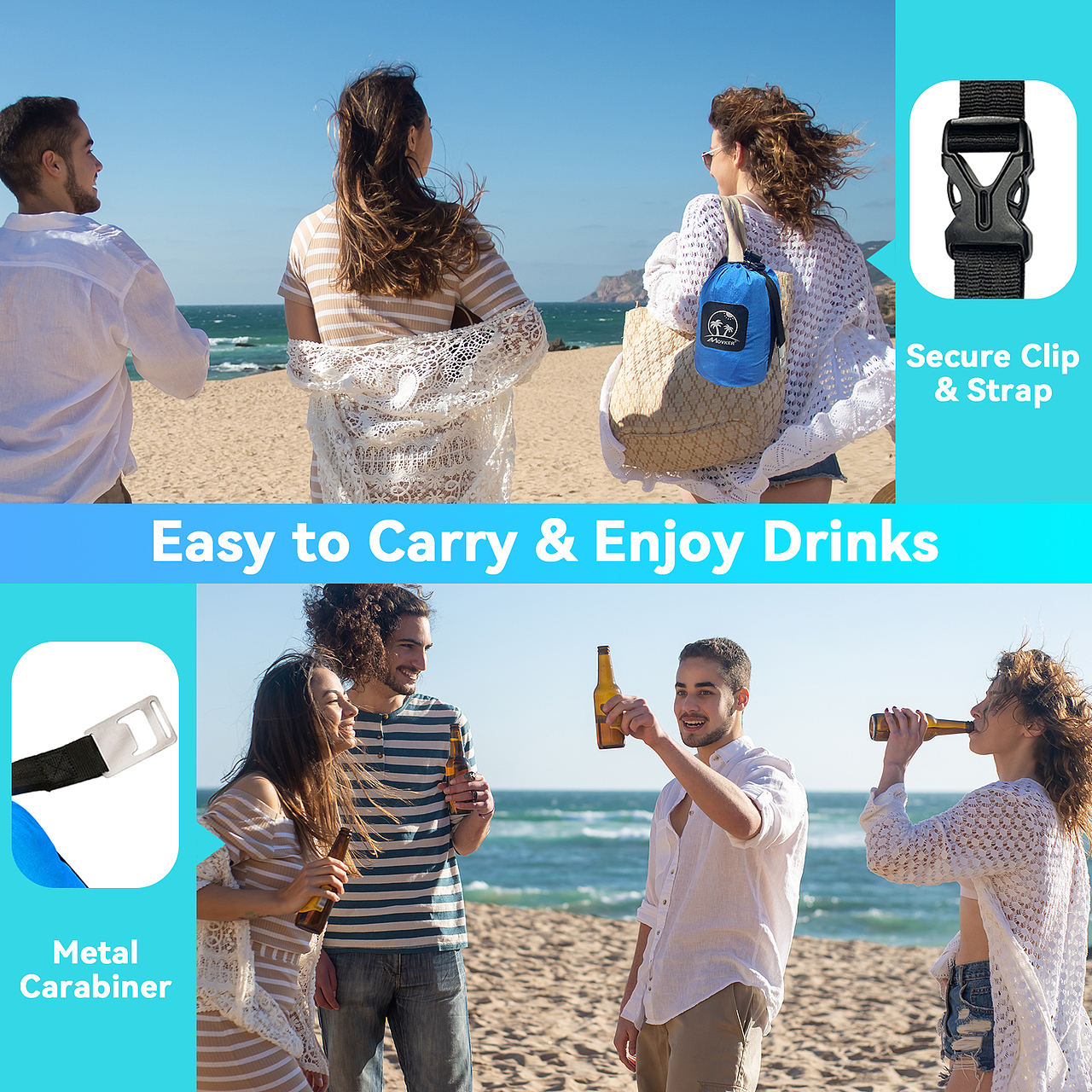 亚马逊图片排版——沙滩垫