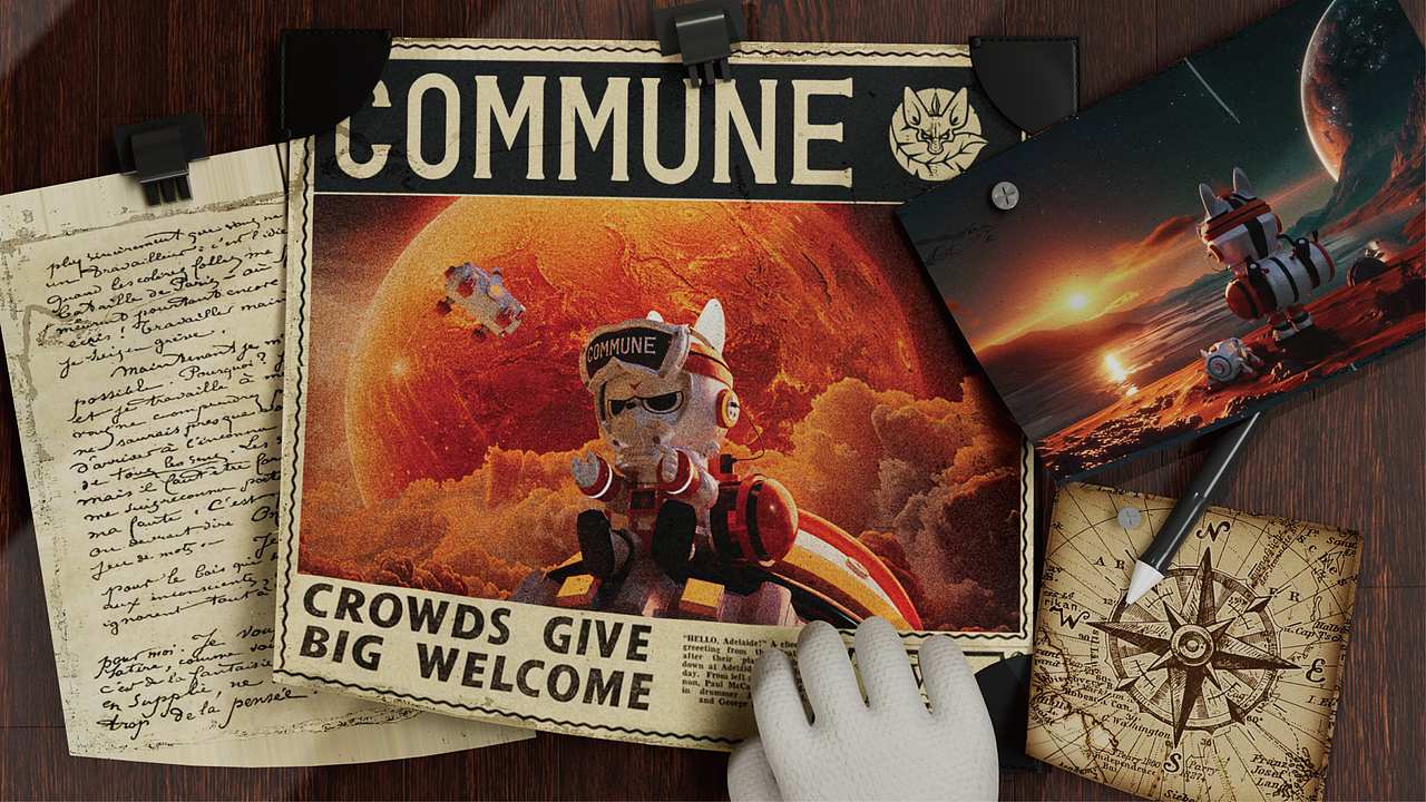 COMMUNE幻师IP设计 星际领航员/驭浪者/星河酿酒师... 