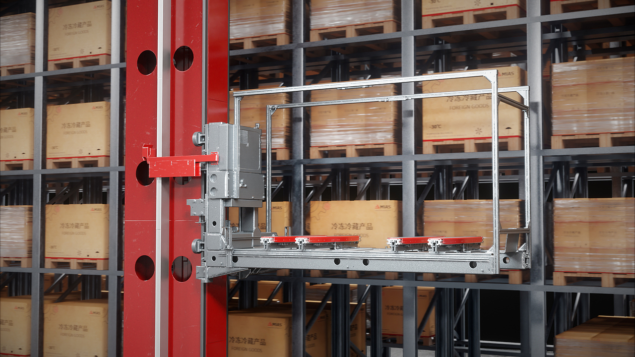 机械设备动画-堆垛机模拟（图ZMzM1ODg1MTAw） - 动画/影视 - 站酷设计师李洋_LY原创素材 - 站酷ZCOOL