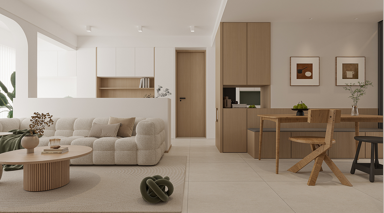 奶油简约（图ZMzUwNjYxMTY0） - 家装设计 - 站酷设计师WJSTUDIO無界原创素材 - 站酷ZCOOL