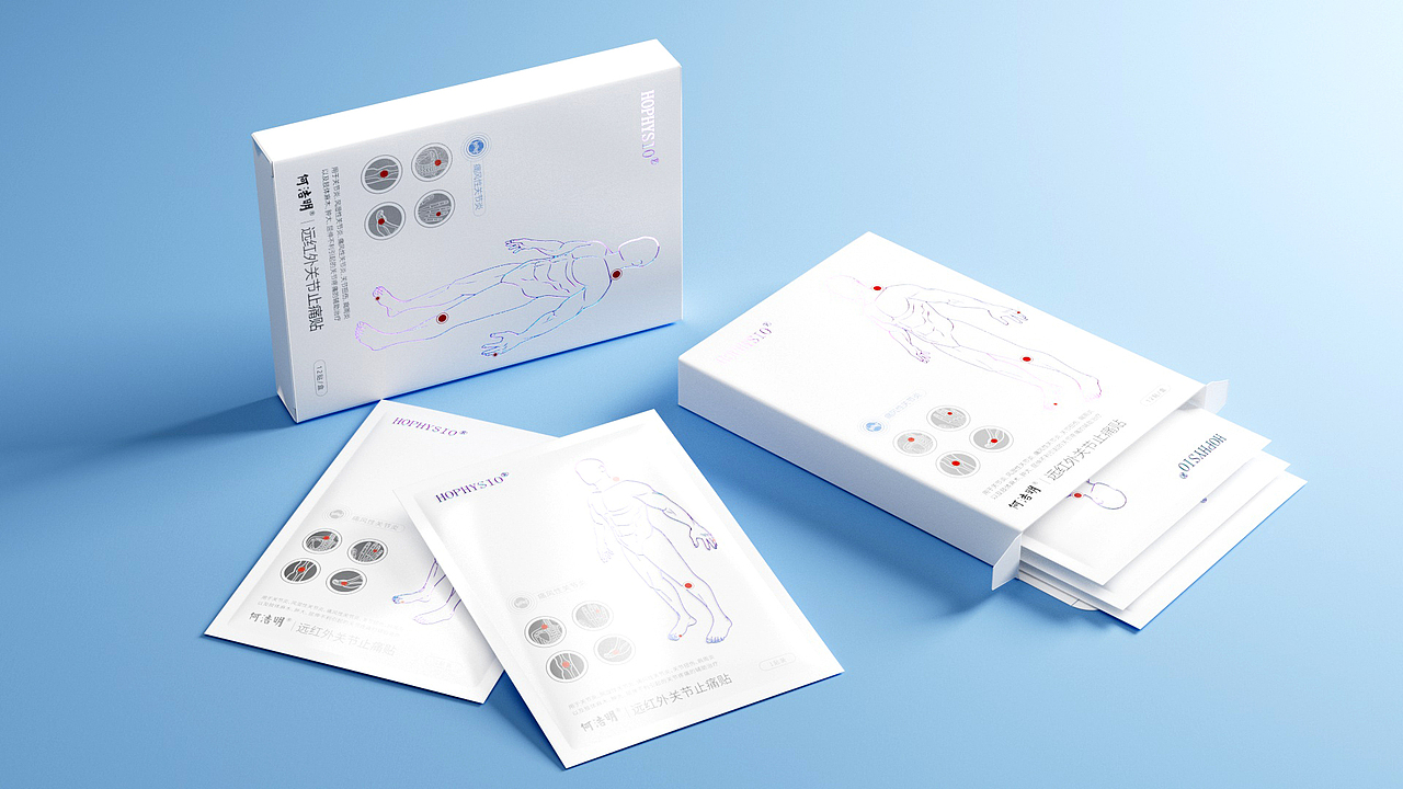 痛风贴包装设计 | 最好海鲜少吃一点，痛风贴才用不到（图ZMzU2MjIwMTA0） - 产品 - 站酷设计师Forrest万木原创素材 - 站酷ZCOOL