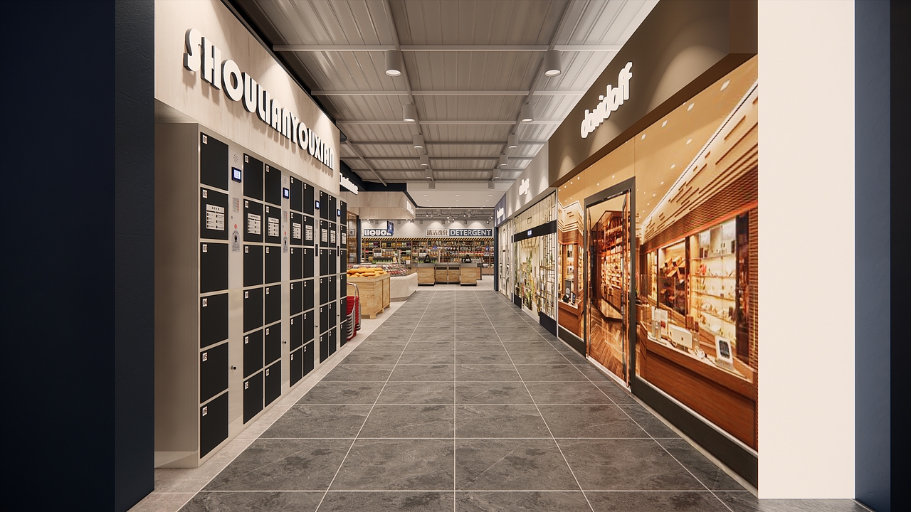 首联优鲜柳林店（图ZMzIyMjQ2MDky） - 商业空间设计 - 站酷设计师usccs原创素材 - 站酷ZCOOL